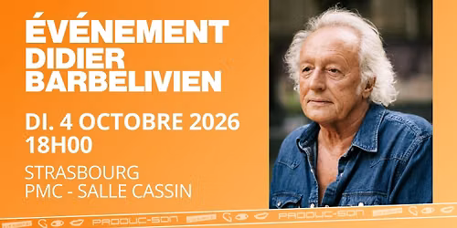 DIDIER BARBELIVIEN | PALAIS DES CONGR\u00c8S, STRASBOURG