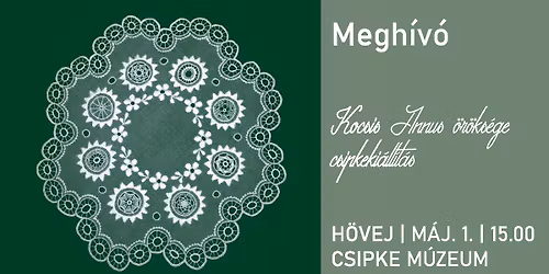 Kocsis Annus \u00f6r\u00f6ks\u00e9ge - csipkeki\u00e1ll\u00edt\u00e1s