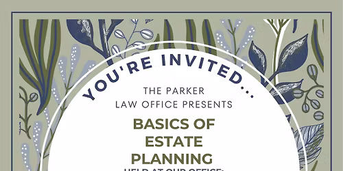 Basics of Estate Planning
