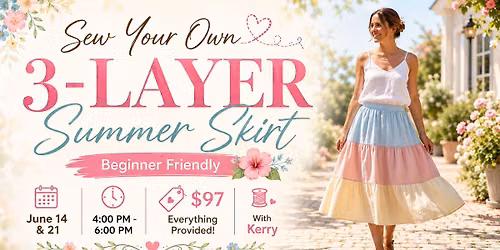 Learn Garment Making: Draft & Sew Your Own Skirt