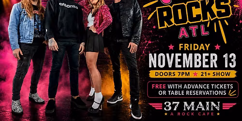 Pop Rock Band Near Atlanta \u2013 PopRocksATL Live at 37 Main