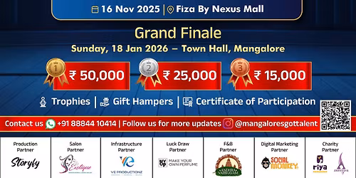 Mangalore's Got Talent- Season 4