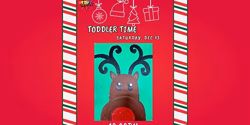 Toddler Time: Little Rudolph \ud83e\udd8c\u2764\ufe0f