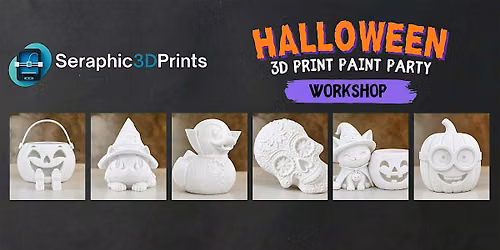 Halloween 3D Print Paint Party