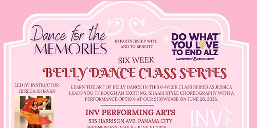 Dance for the Memories Belly Dance Class Series