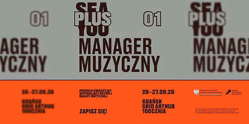 Program edukacyjny SEA YOU + 01: Manager muzyczny