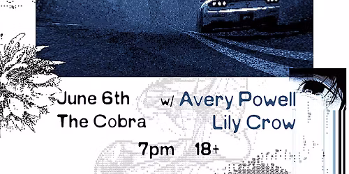Venue: Mellowpunk | Avery Powell | Lily Crow
