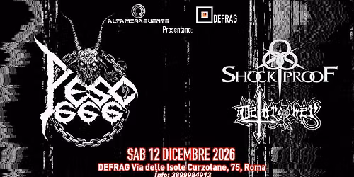 PESO666 + Shockproof + Dethroner \/\/ Defrag - 12.12.2026 -