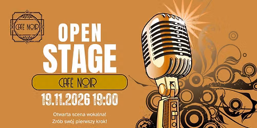 Open Stage I 19.11.2026 19:00 I Cafe Noir \ud83d\udda4\u2615