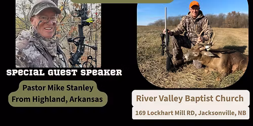 3rd Annual Sportsman's Banquet. 169 Lockhart Mill Rd Jacksonville,  NB