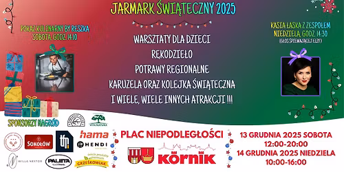 VI K\u00f3rnicki Jarmark \u015awi\u0105teczny 13-14 grudnia 2025 r.