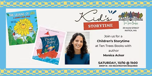 Children's Storytime with Author Monica Acker