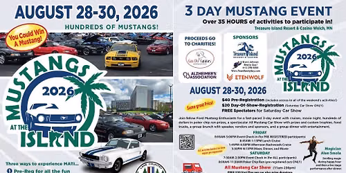 Mustangs at the Island 