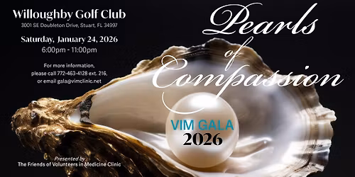 VIM Gala 2026 'Pearls of Compassion'