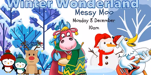 Winter Wonderland Messy Moo