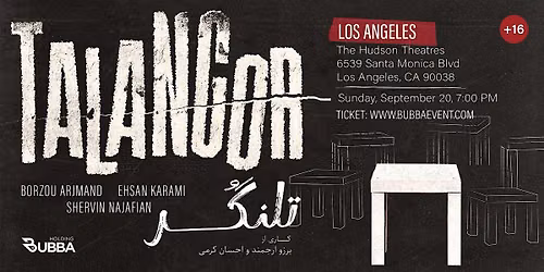 Talangor \u2013 Borzou Arjmand, Ehsan Karami & Shervin Najafian - LA Second Show