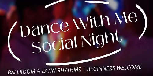 Dance with Me Social Night