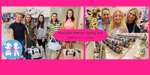 Munchkin Market Spring 2026-Monroe's Original Kid's Consignment Event