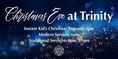 Christmas Eve Worship at Trinity