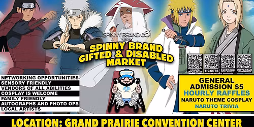 Naruto Shippuden Hokage Reunion at Spinny Brand Gifted & Disabled Market