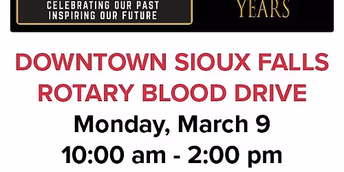 Rotary Blood Drive