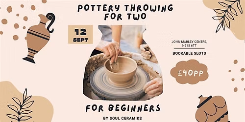 Pottery Throwing Experience for Two
