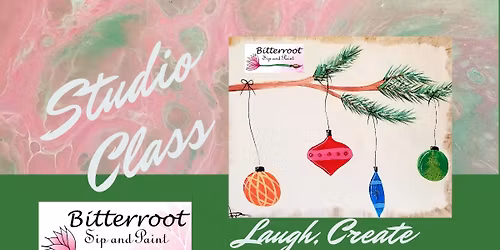 Studio Class- Elegant Ornaments