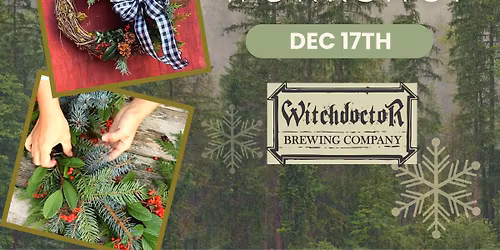 Craft & Cheer\/ Live Wreath Workshop