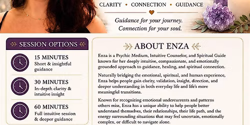 Mediumship Readings with Enza!