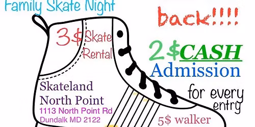 Christian Music Skate Night Monday November 17th