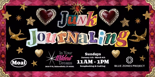 Junk Journaling Moai - BZP Bakersfield