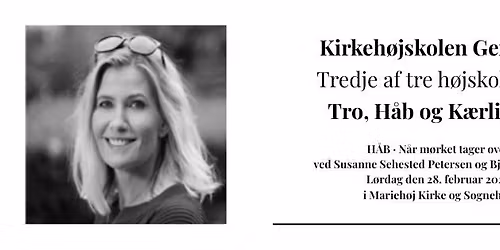 Kirkeh\u00f8jskolen Genstart tredje foredrag i en triologi: K\u00e6rlighed