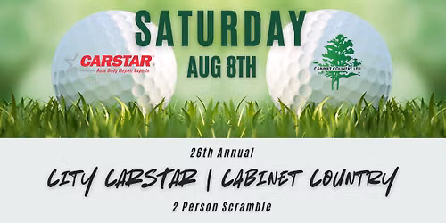 26th Annual CARSTAR\/Cabinet Country 2-Person Scramble