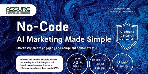 Gen AI-Powered Digital Marketing Content Creation (No-Code & PDPA-Aligned) )(6 SDU Points)