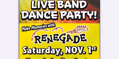 RENEGADE\u2019s DANCE PARTY - Nov 1