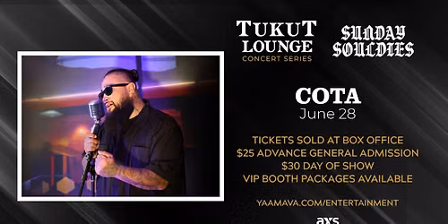 Cota LIVE at the Tukut Lounge at the Yaamava Resort & Casino