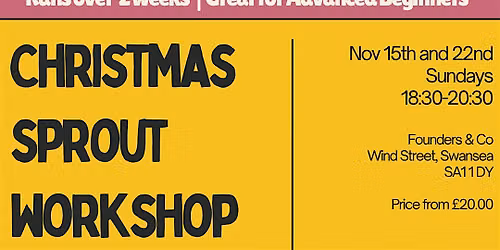 Crochet Christmas Sprout Workshop - 2 week