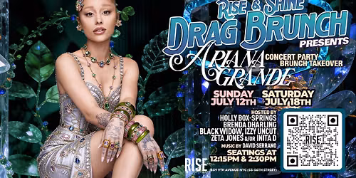 Ariana Grade Drag Brunch Takeover at Rise