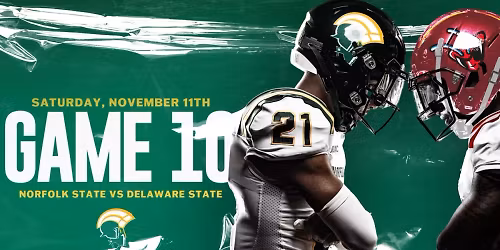 Norfolk State Spartans at Delaware State Hornets Football