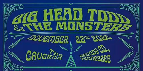 Big Head Todd and The Monsters in The Caverns
