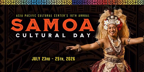 Samoa Cultural Day - July 23-25.  Various times and locations