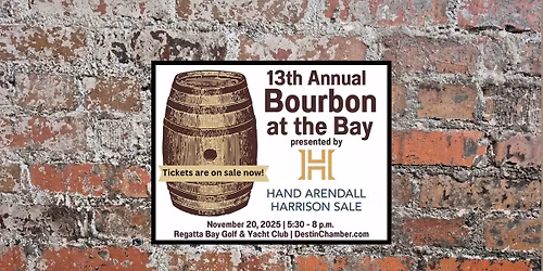 13th Annual Bourbon at the Bay Presented by Hand Arendall Harrison Sale