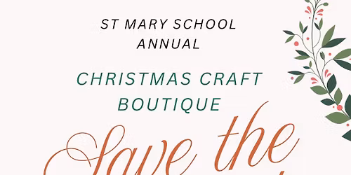 St. Mary School Christmas craft Boutique