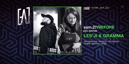 \u26a1\ufe0f LES\u2019JI & GRAMMA Progressive Trance \/ Psytrance \/ Tribal Techno \/ Techno Tribe