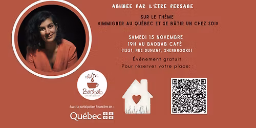 Soir\u00e9e de Slam sur le th\u00e8me "Immigrer au Qu\u00e9bec et se b\u00e2tir un chez soi"