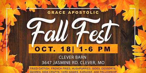 Grace Apostolic Fall Fest 2025
