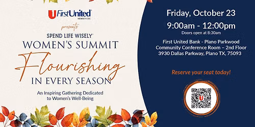Spend Life Wisely Women's Summit: Flourishing in Every Season
