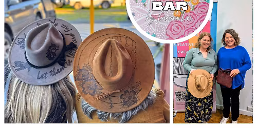 Fri 30 Jan - Burning Event at VIDA, Warrnambool - Create your own hat or bag!