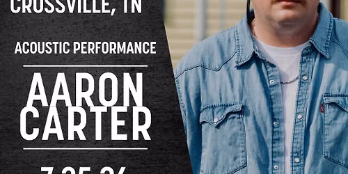 Aaron Carter LIVE at Bunkers Patio