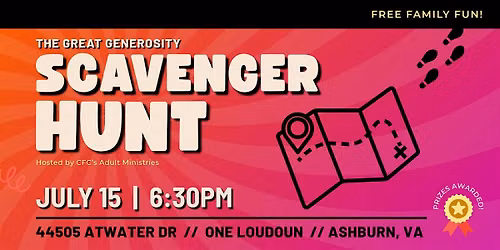 (FREE) The Great Generosity (Scavenger) Hunt!